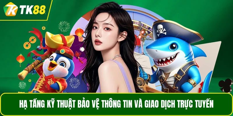 Hạ tầng kỹ thuật bảo vệ thông tin và giao dịch trực tuyến Hạ tầng kỹ thuật bảo vệ thông tin và giao dịch trực tuyến