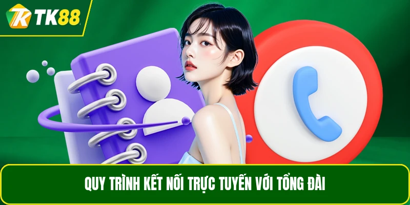Quy trình kết nối trực tuyến với tổng đài Quy trình kết nối trực tuyến với tổng đài